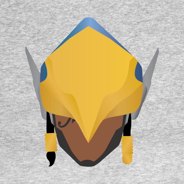 Minimalist Pharah by hiwattart